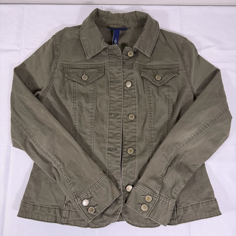 Charters Club Women’s Green Jacket Size M